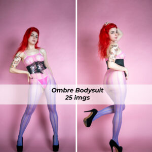 Pink-Purple Ombre Bodysuit - 25 images